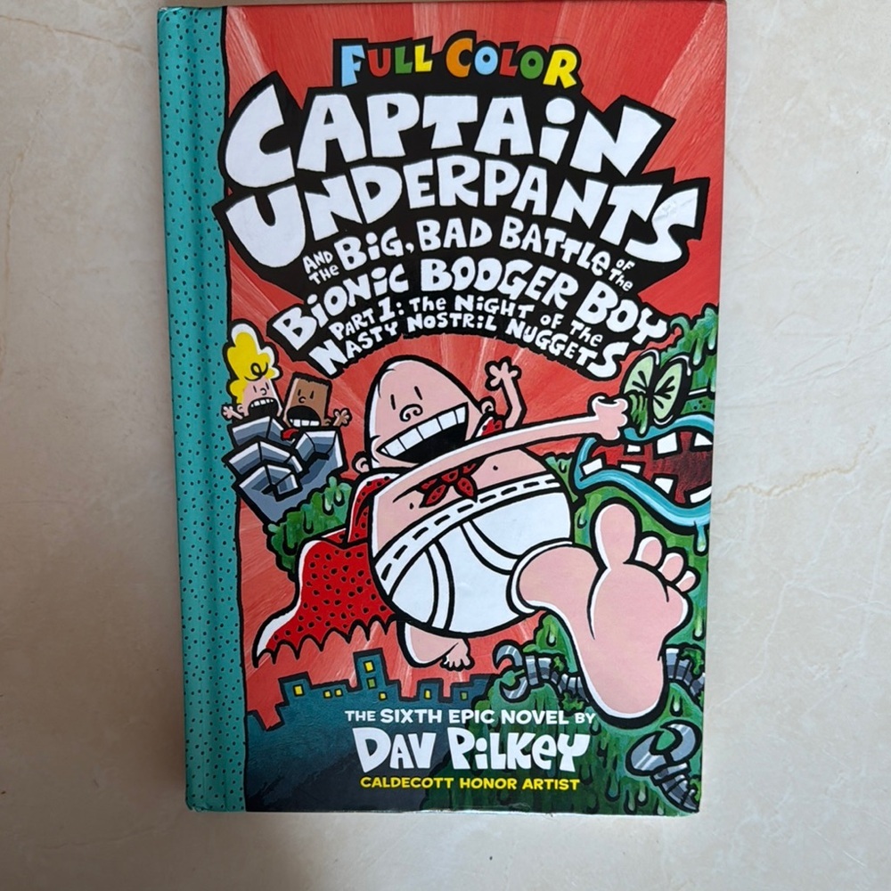 Captain Underpants Full Color Book